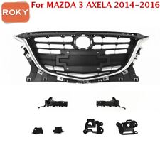 7pcs For Mazda 3 Axela 2014-2016 Front Grille Grill Bumper Support Brackets