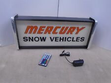 Mercury Snow Vehicles Led Display Light Sign Box