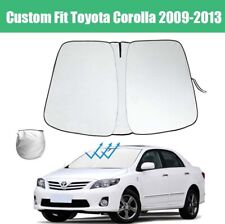 Custom For Toyota Corolla 09-13 Car Windshield Sun Shade Uv Block Cover Visor
