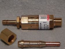 Hho H2 Flashback Arrestor Filter 5 Injectors As Torch Gun. Made In Germany