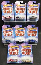 Hot Wheels Set Of 8 Fourth Of July 2008 57 Chevy Saleen Corvette Chevy S-10