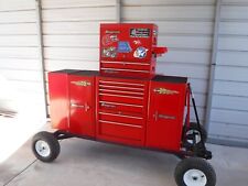 Snap-on Tool Chest Box Side Cabinets Set Original Keys Vintage Great Condition