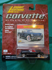 Johnny Lightning Corvette Collection Black 1954 Chevy Corvette Convertible 164