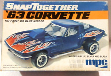 1978 Mpc 132 Snap Together 63 Corvette Model Kit