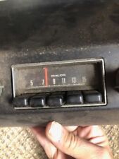 Vintage Ford Philco Classic Am Push Button Car Radio D12a-18806 12v Neg Gnd 1970