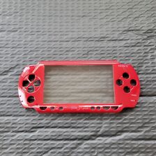 Red Sony Psp 1000 Front Faceplate Part Official Oem Wnew Glass Lens Us Seller 