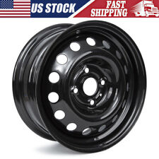 New 14in Replacement Black Steel Wheel Rim For 2006-2017 Hyundai Accent Us Stock