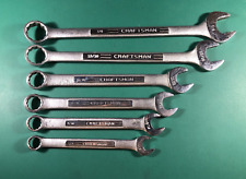 Vintage Craftsman Combination Wrench 6 Lot 12 To 78 V Series Usa