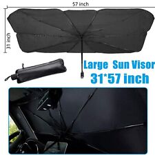 For Mercedes-benz Car Windshield Sun Umbrella Visor Foldable Front Window Shade