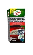 Headlight Lens Restorer Restoration Kit Cleaner Cloudy Yellow Turtle Wax T240kt