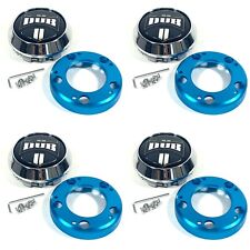 Dub Chrome Floater Spinner Wheel Rim Center Cap W Screws 1002-35-c 4 Caps