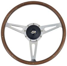 Oer Custom Wood 15 Steering Wheel Kit Superbee Logo For 1965-69 Dodge Coronet