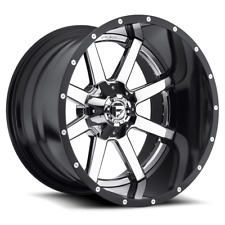 4 22x10 Fuel Chrome W Gloss Black Maverick Wheel 8x170 For 03-19 F250 F350