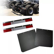 24x24 Mud Flaps And Reflective Strips For Heavy-duty Truck Semi Truck Trailer