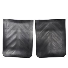 Pair 24 X 30 Black Heavy Duty Thick Rubber Mud Flaps For Semi Truck Trailer