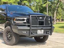 New Ranch Style Front Bumper 2019 - 2024 Dodge Ram 2500 3500 Smooth Plate Brp