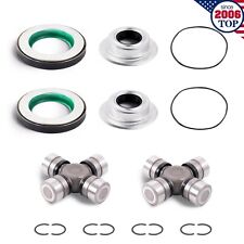 Front Axle Seals Greaseable U Joint Kit For Ford F250 F350 Superduty 2005-2014
