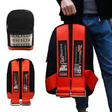 Jdm Bride Backpack Red Type R Racing Harness Adjustable Shoulder Strap