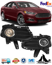 Fog Lights For 2013 2014 2015 2016 Ford Fusion Driving Bumper Lamps Wwiring Kit