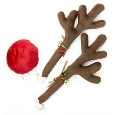 Reindeer Antlers And Red Nose Christmas Costume Kit Products Standard