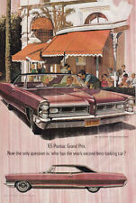 1965 Pontiac Grand Prix Now The Only Question Is Vintage Print Ad