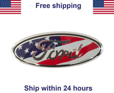 9 Inch Flag Emblem Usa American Grill Oval For Ford F150 Front Grille Tailgate