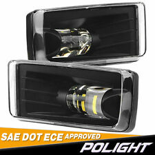 New Dot Led Fog Lights Lamps For 2007-2014 Chevy Silverado 1500 2500 3500