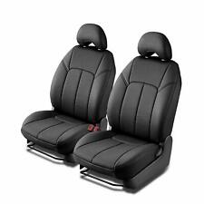 Clazzio Genuine Leather Front Seat Covers Black For 12-13 Ford Focus Sedan S Se