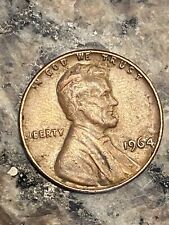 1964 Lincoln Memorial Penny Rare With Liberty L On Edge No Mint Mark.