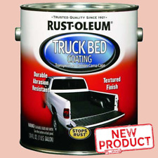 Black Truck Bed Coating Brush Roll On Liner Trailer Paint 1 Gallon Durable New