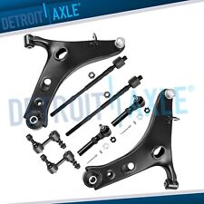 Front Lower Control Arms Sway Bars Tie Rod Ends For 2014 - 2018 Subaru Forester