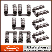 Hydraulic Roller Lifters With Link Bar Small Block For Chevy Sbc 350 265-400 V8