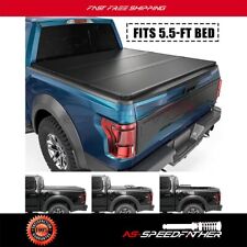 5.5ft Tonneau Cover Truck Bed For 2004-2020 Ford F-150 F150 Hard Tri-fold