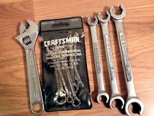 Craftsman -v- 94433 3pc Flare Nut Line Wrench Set 38-1116 10 Mini Adj Usa