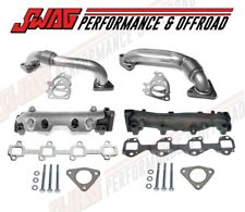 2001-2015 6.6 Chevrolet Gmc Duramax Rh Lh Exhaust Manifolds With Up Pipes