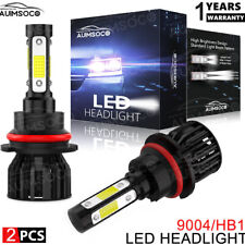 9004 Led Headlight High Or Low Beam Bulbs 2pcs Combo Kits Super Bright White Kit