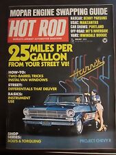 Hot Rod Magazine January 1974 Project Chevy 25 Mpg Street Z6 Yy X Hh Ar Xx Z7 Gg