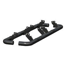 Aries 3in Round Black Nerf Bars Side Truck Steps Part 204075