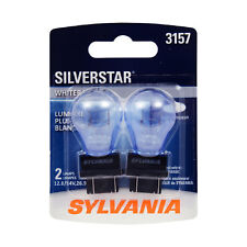 Sylvania - 3157 Silverstar Mini Bulb - Brighter And Whiter Light 2 Bulbs
