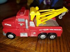 Vintage Funrise Fire Rescue Metro Tonka Tow Truck 1994 - Lightssounds Working