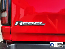 2019-2022 Dodge Ram Rebel Tailgate Rebel Emblem Inlay Decal - Vinyl Stickers
