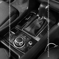 For Mazda 3 Axela 2017-2018 Black Car Interior Gear Shift Panel Cover Decor Trim