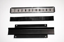 New 1964 Ford Thunderbird Rear Center Bumper Ornament Emblem With Backing Parts