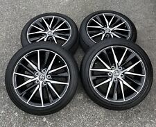 New 2023 18 Toyota Camry Avalon Black Wheels Rims Tires 2022 2021 2020 69133a
