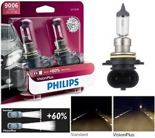 Philips Vision Plus 60 9006 55w Two Bulbs Head Light Low Beam Replacement Lamp