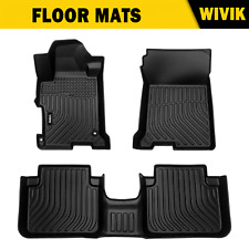 For 2013-2017 Honda Accord Floor Mats All Weather Tpe Rubber Liners Waterproof