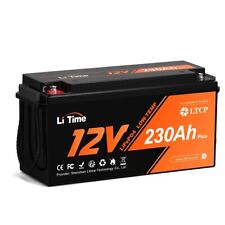 Litime 12v 230ah Plus Lithium Battery Deep Cycle Lifepo4 W Low-temp Protection