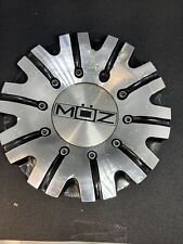 Moz Wheels Chromeblack Metal Custom Wheel Center Caps