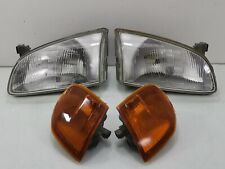 Jdm Toyota Starlet Ep91 Glanza Ep90 Glasses Headlight Lamps Amber Corner Lamp