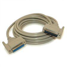 15ft Serial Db25db25 Rs232 Male To Female Extension Cable